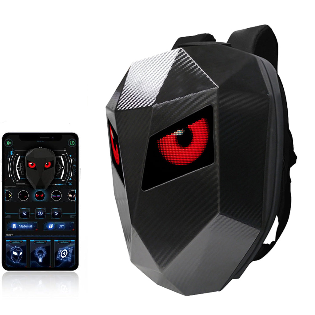 Black LED Knight Backpack