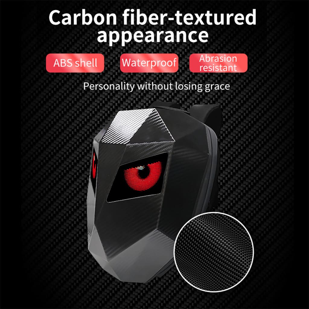 Black LED Knight Backpack