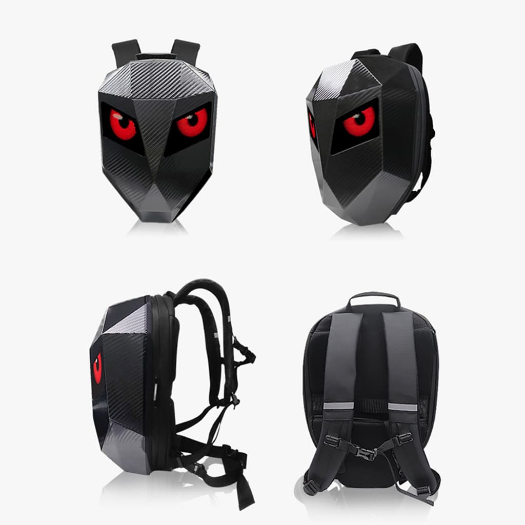 Black LED Knight Backpack