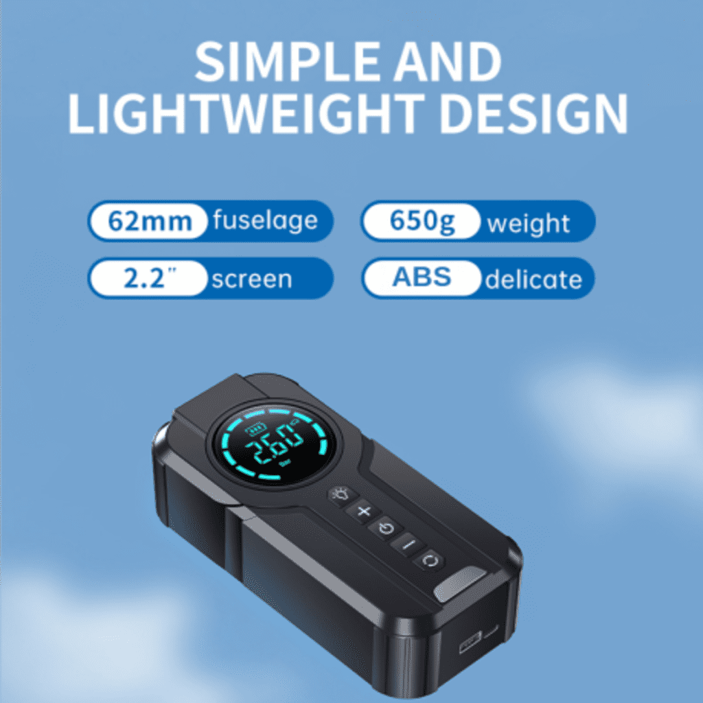 Jump Starter with Air Compressor